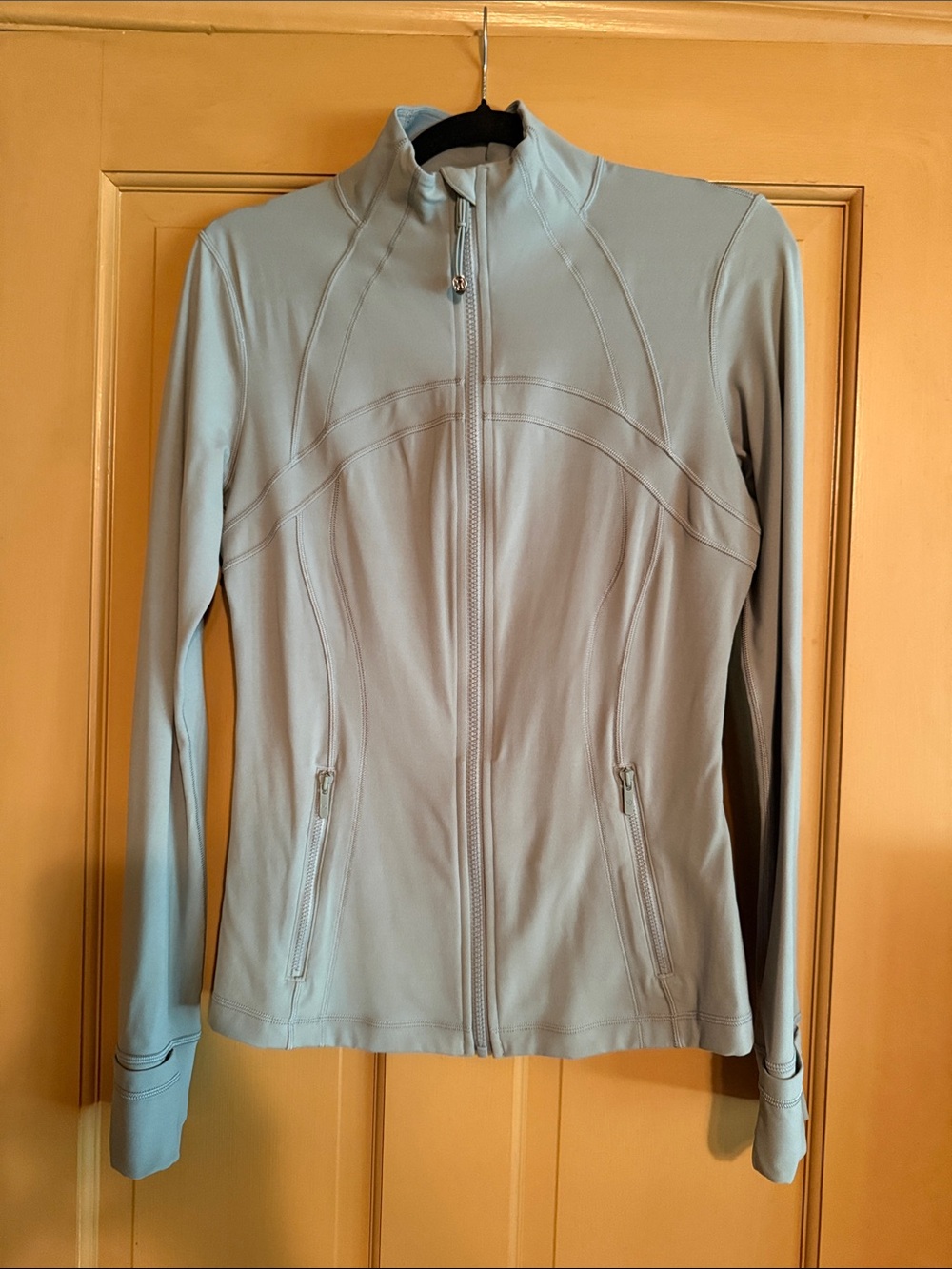 lululemon athletica Define jacket in crater blue, size 8